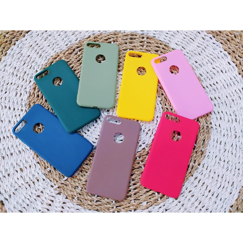 Casing Soft Case Iphone 7 Plus Candy Macaroon Matte / Doff