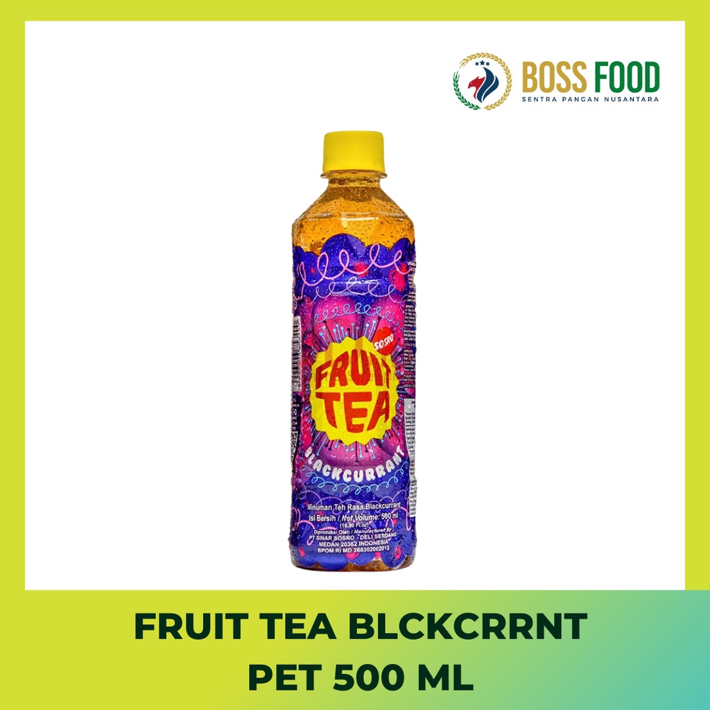 

FRUIT TEA BLCKCRRNT PET 500 ML