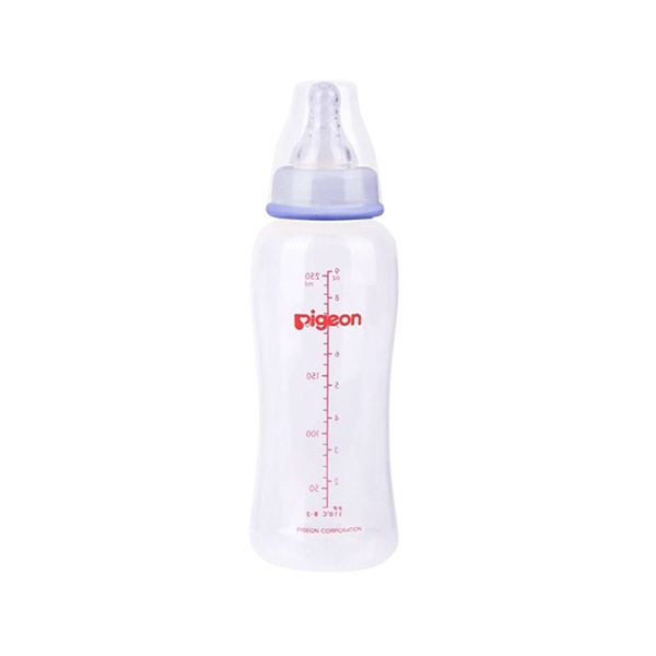 PIGEON Flexible PP Bottle / Botol Susu Peristaltic Nipple 250ml