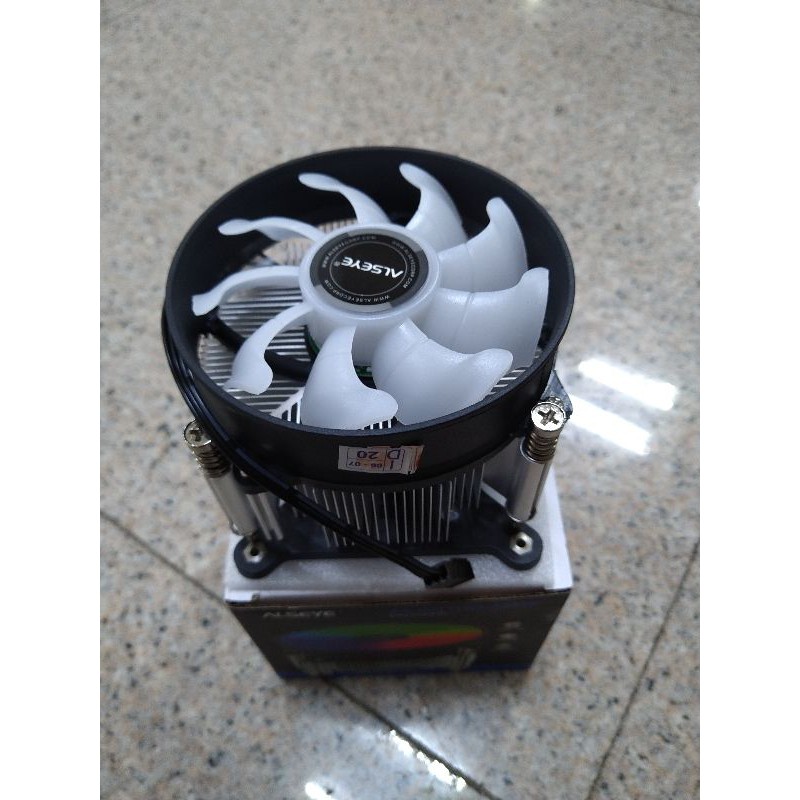 Cooling Fan prosesor RGB Intel 1150 1155 1156 model baut