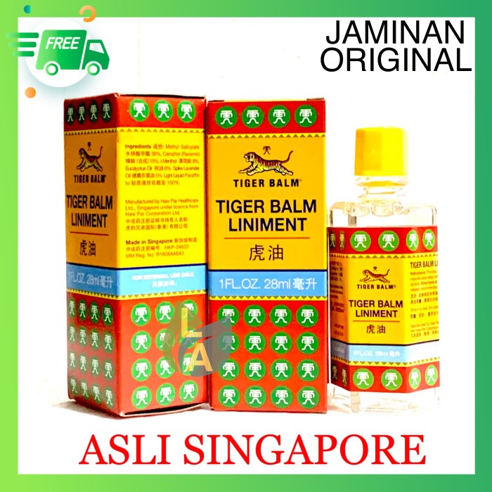 Tiger Balm Liniment 28 ml - Import Singapore