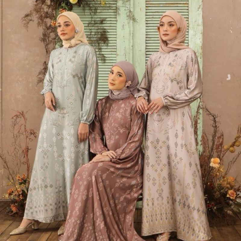 Alesha Signature Dress - Gamis Dress Wanita - Kienka