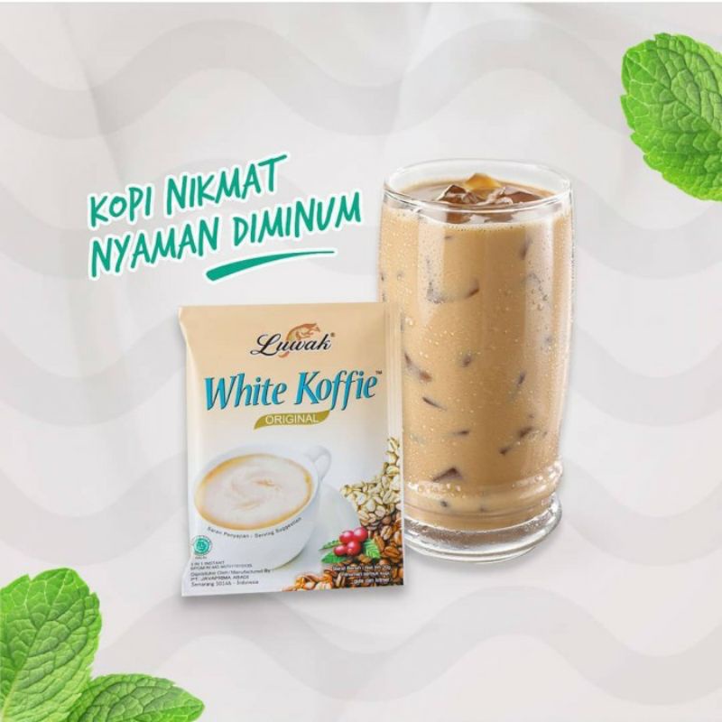 LUWAK White Coffiie Original 18x20 360Gr