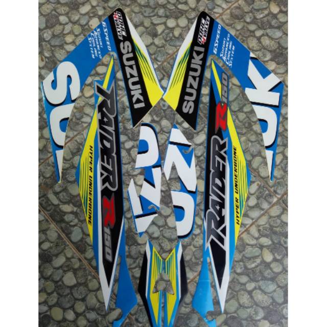 Striping satria Fu raider