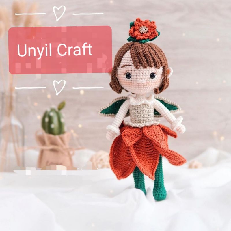 Amigurumi Peri Bunga