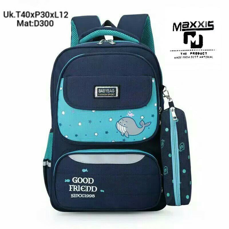 Tas Sekolah Anak Sd Tk Backpack Cewek Cowok Ransel Backpack Sekolah Karakter