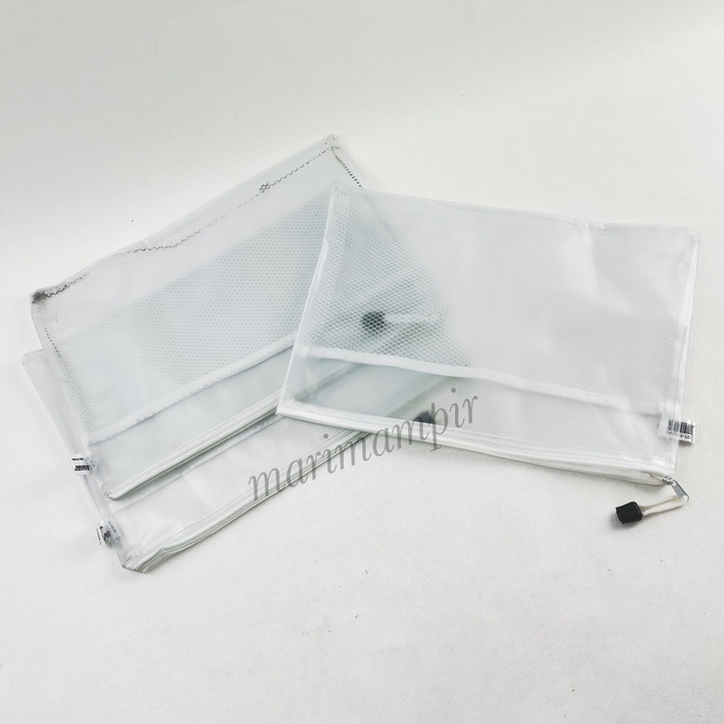 

MAP ZIPPER RESLETING BUKU / DOKUMEN TEBAL A4 23 X 33 CM ( 12 PCS )