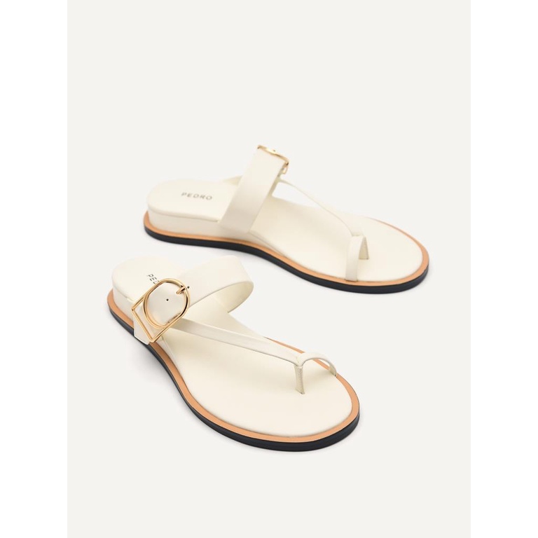 SANDAL JEPIT PEDRO WANITA ORIGINAL CASUAL BRANDED ASLI PUTIH PW017