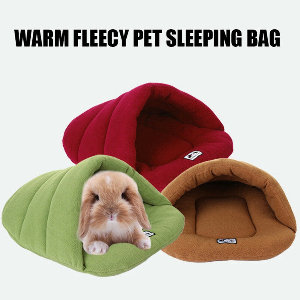 Tempat Tidur Anjing Kucing Model Sleeping Bag Hangat Lembut 6 Warna Untuk Musim Dingin Shopee Indonesia