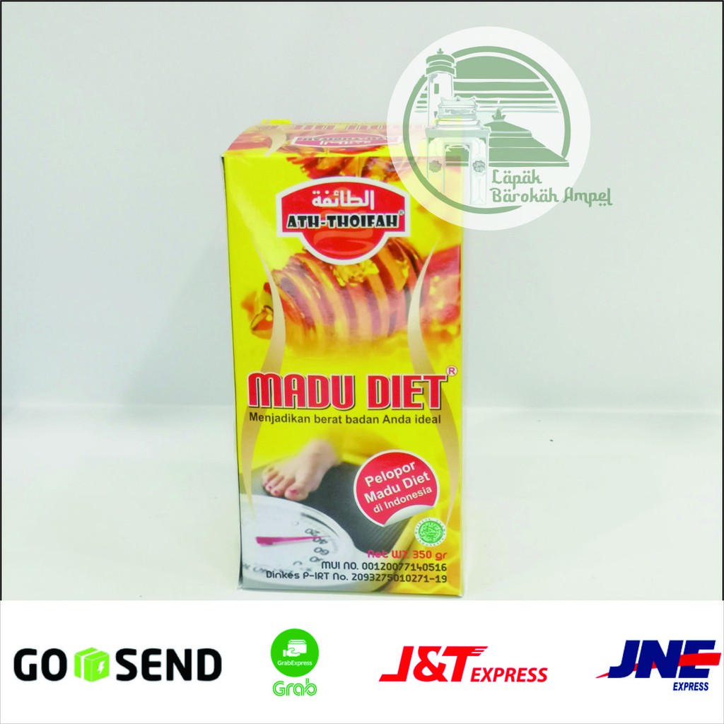 Madu Diet Ath-Thoifah Original 350gr Diet Pelangsing Madu murni dan rempah rempah tradisional herbal