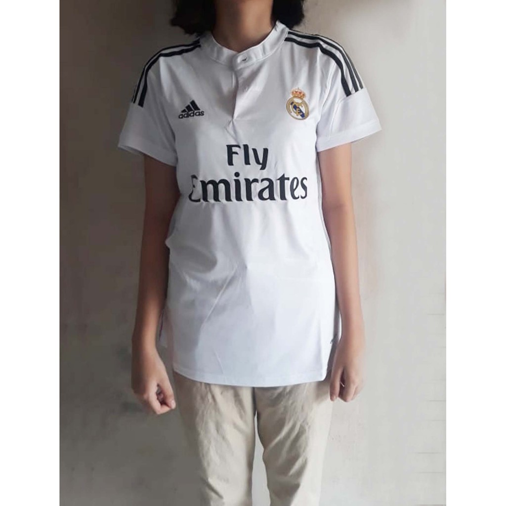 Jersey Cewek Madrid home ladies