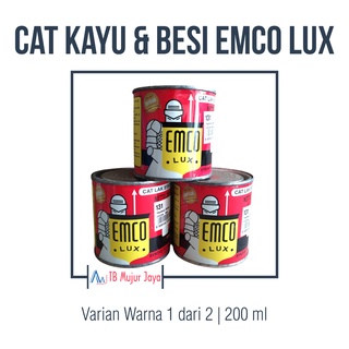 Cat Kayu dan Besi Emco Lux 200 ml Varian Warna 1 dari 2