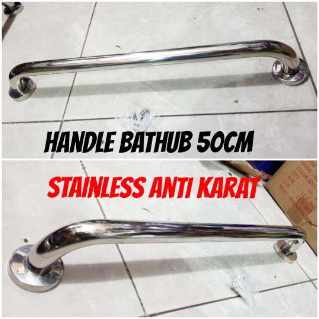 Handle bathub stainless 50cm PROMO TERMURAH