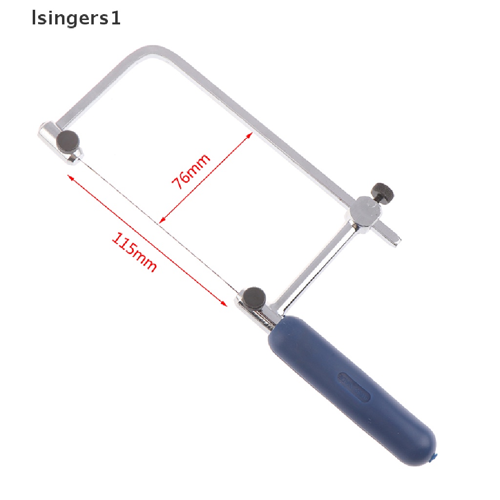 (lsingers1) Gergaji Tangan Bentuk U 4 &quot;Adjustable Untuk Pekerjaan Kayu