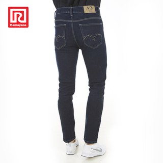  Ramayana  A X House Celana  Jeans Panjang  Slim Fit Pria  Dark 