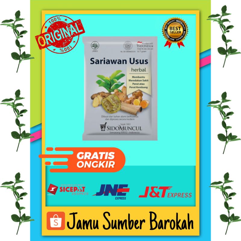 jamu sariawan usus sidomuncul