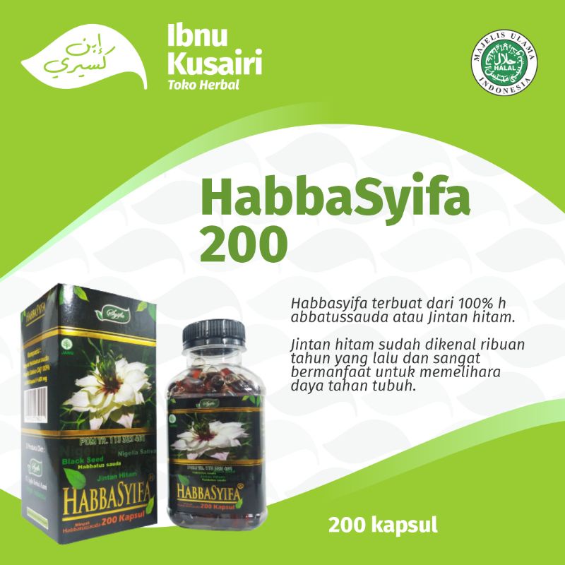 

HabbaSyifa 200 Kapsul
