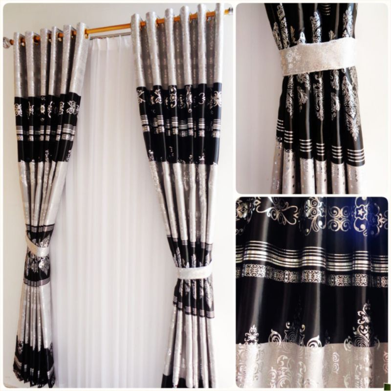 Gorden import motif Gorden blackaout import  Gorden polos terlaris Gorden terbaru Gorden kolongan Go