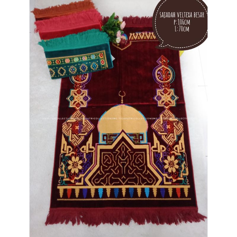 Sajadah turki turkiye/ sejadah veltexsa besar tebal