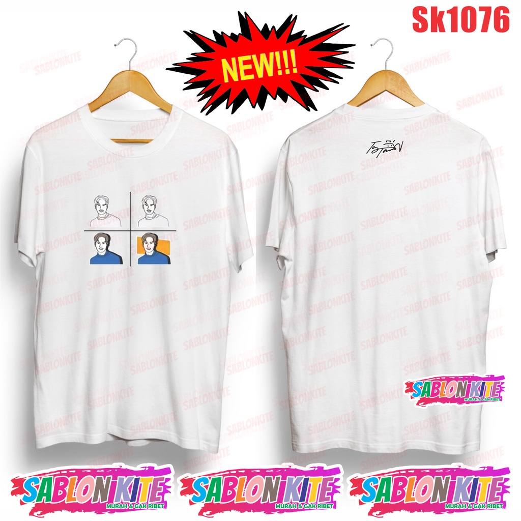 MURAH!!! KAOS TAY TAWAN SK1076 UNISEX COMBED 30S