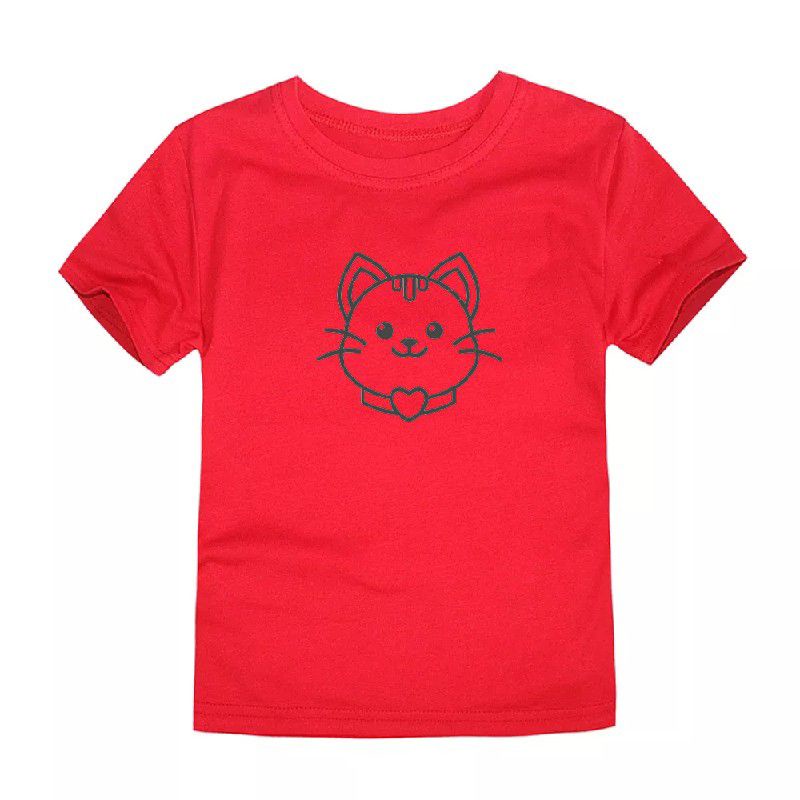 Hokyshop92 Kaos Anak Cat Baju Oblong Anak Lengan Pendek Tshirt Kids Cod