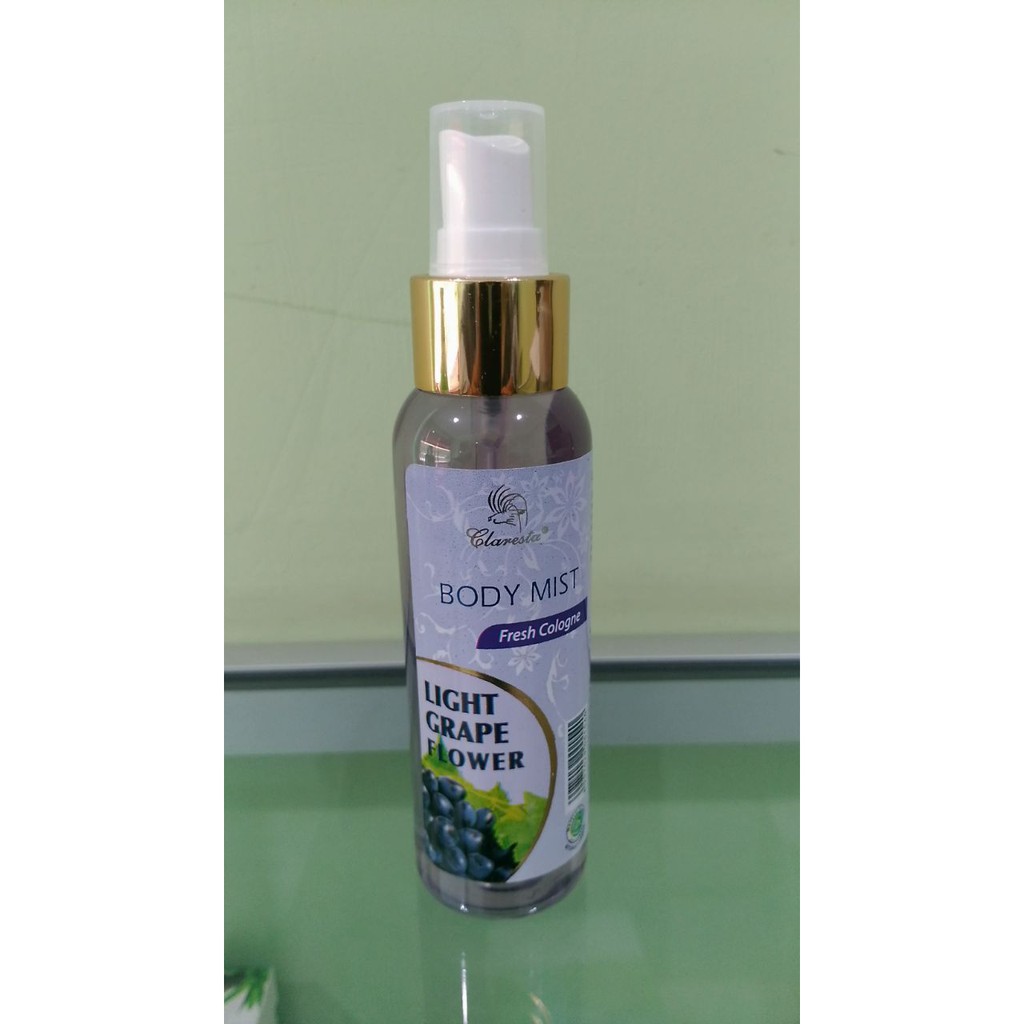 Claresta Body Mist Light Grape Flower 100 ml