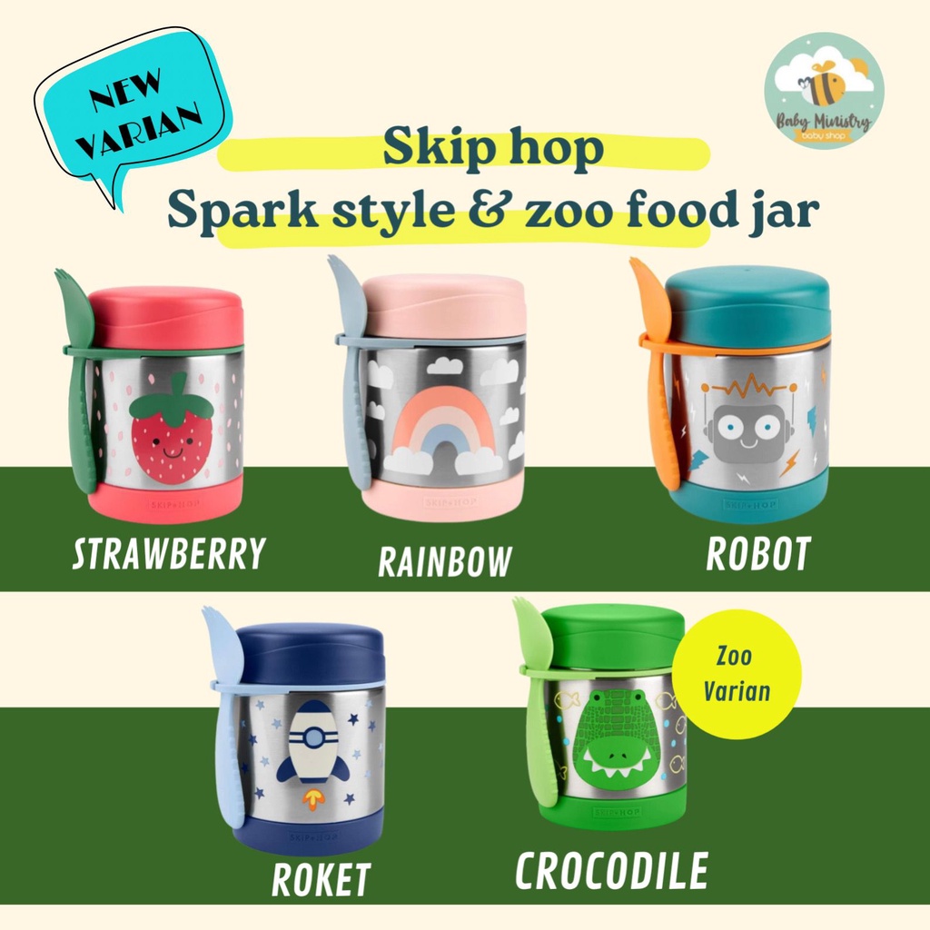 SKIP HOP ZOO FOOD JAR / TERMOS MAKAN MAKAN ANAK