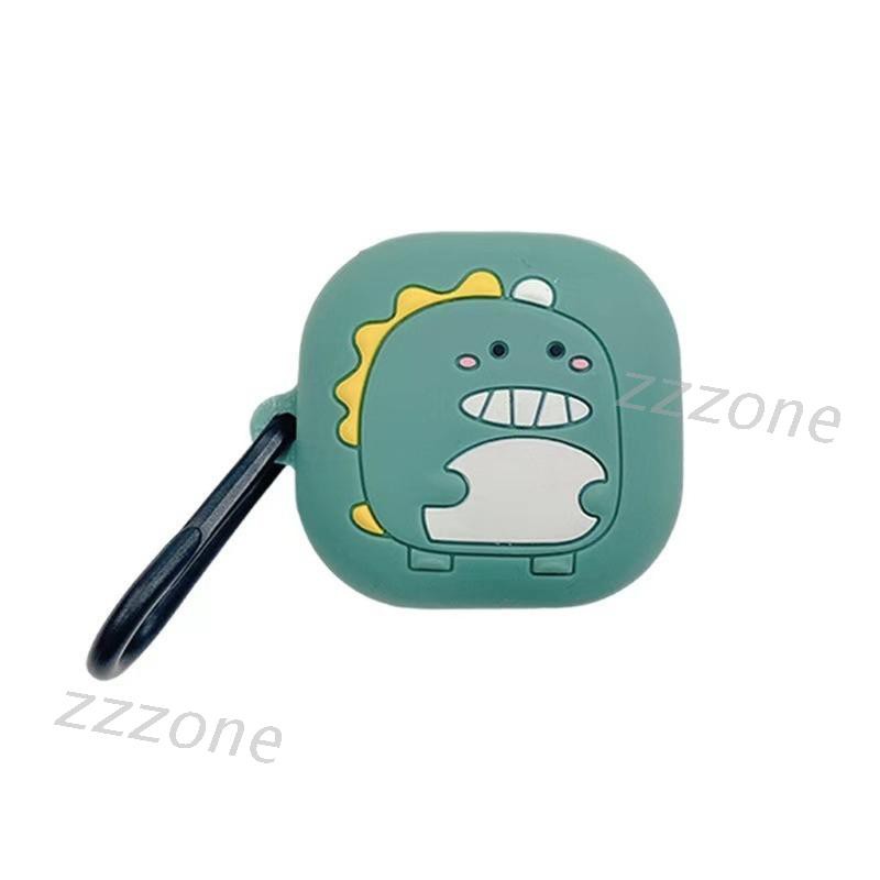 Cute Dinosaur Protective Cover Silicone Case for Galaxy-Buds Pro/Live Earphone