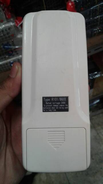 REMOTE REMOT AC DAST R101/BGCE ORIGINAL ASLI