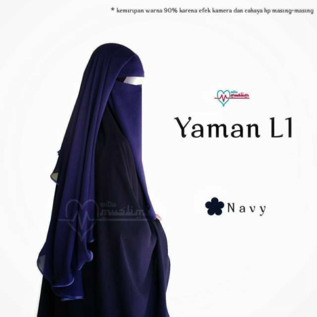 Cadar Yaman L1 kualitas bagus/cadar Mitra muslim/siffon silk arab