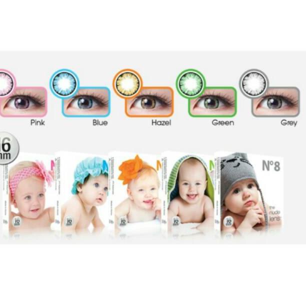 ♥ Softlens x2 exoticon ice n8 bisa minus ✰