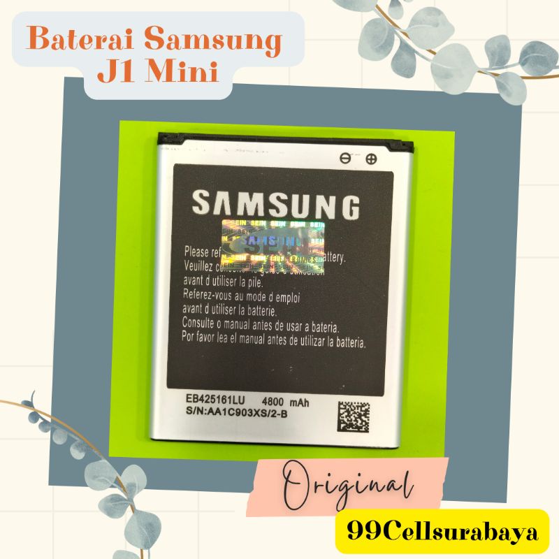 Baterai | Battery | Batre Samsung J1 mini | 8160 | Ace 2 | 8190 | S3 Mini original