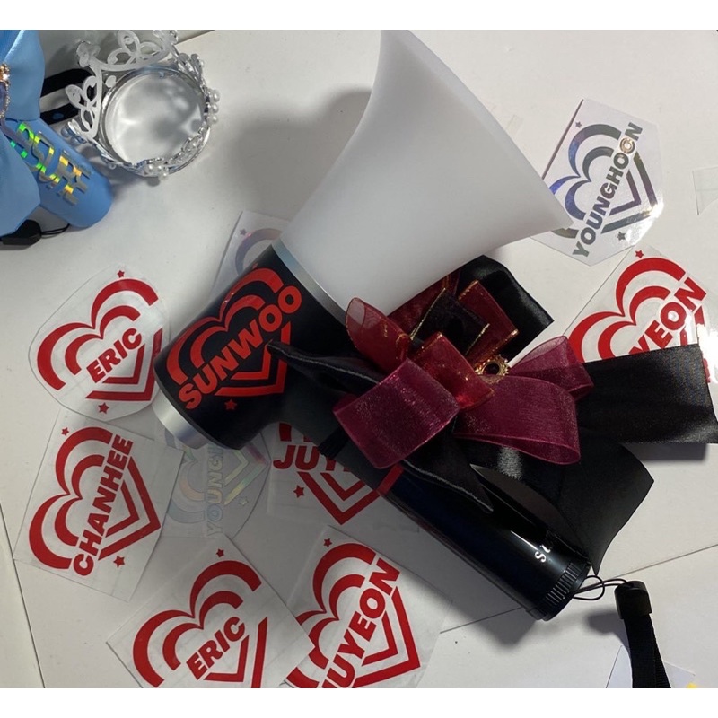 sticker lightstick the boyz ready stock only changmin ver