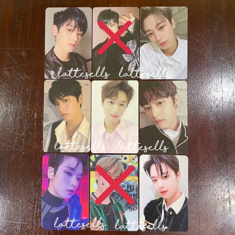 (baca desc) the boyz juyeon photocard pc album reveal wolf moon dreamlike ddd no air bloom heart