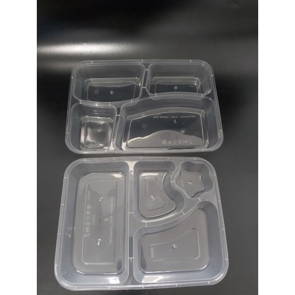 TEMPAT MAKAN PLASTIK  THINWALL BENTO SEKAT 4, SEKAT 4 STAR