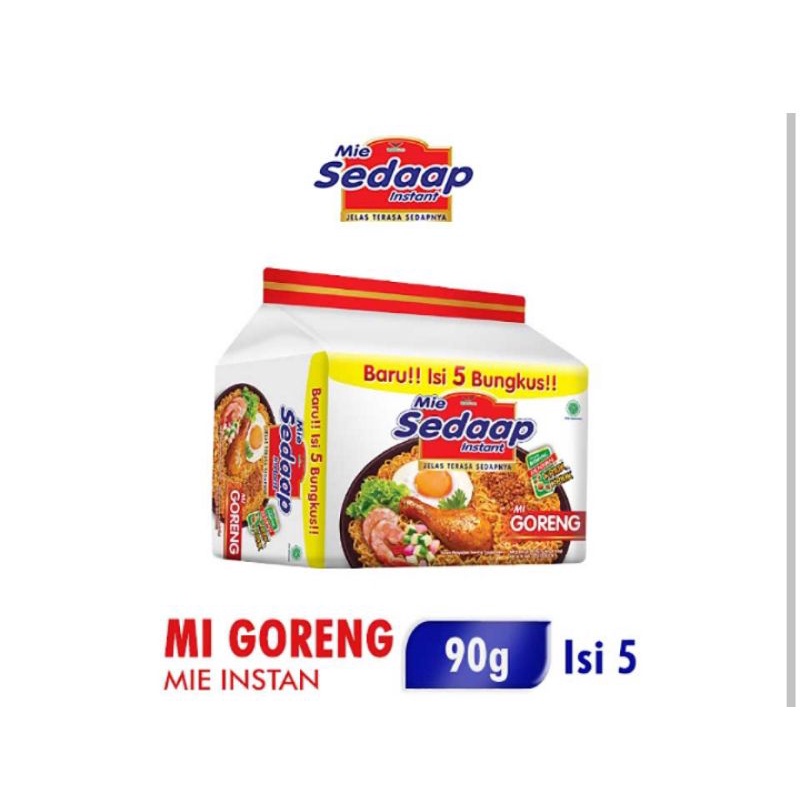 

MIE SEDAAP GORENG 5x90GRAM