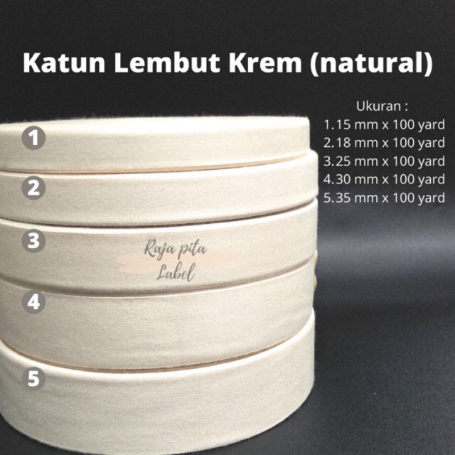

PITA KATUN LEMBUT NATURAL