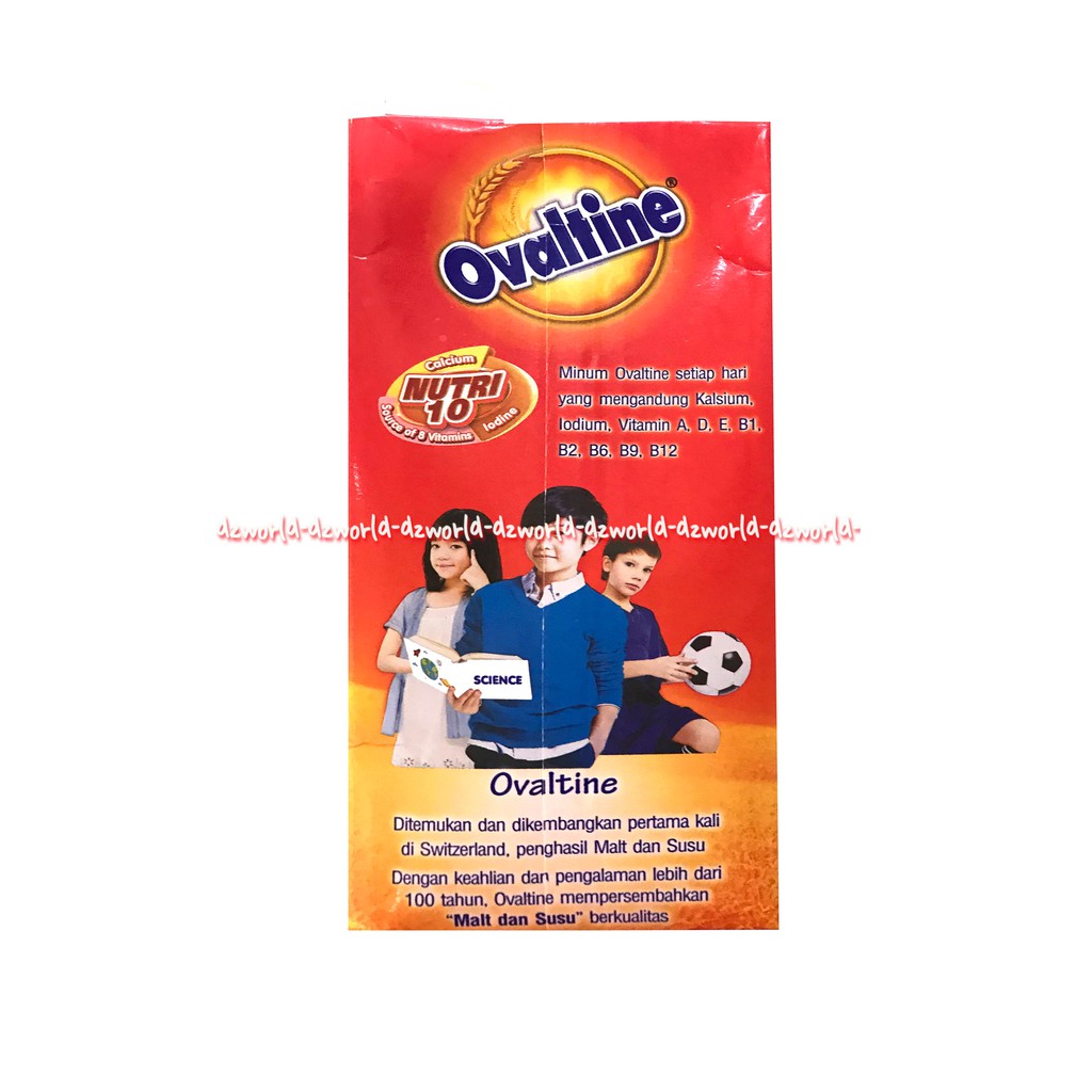 Ovaltine 1000ml UHT Siap Minum Susu Coklat Kotak 1L Oval Tine