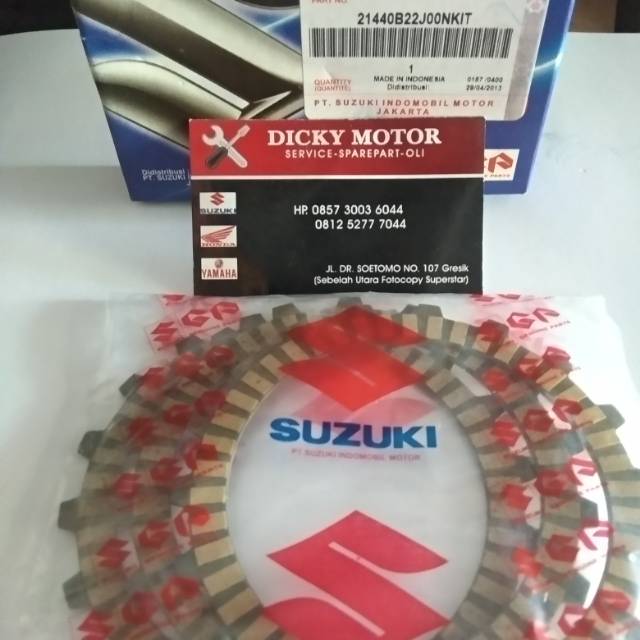 Kanvas Kampas Kopling Clutch Suzuki Shooter Smash FI