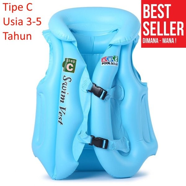 Jaket Renang Anak - Swim Vest - Jaket Pelampung Anak - Rompi Renang Anak