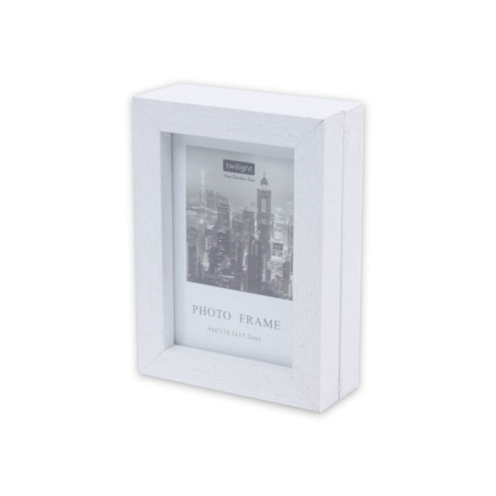 Bingkai Foto Kayu | Informa Bingkai Foto Kayu 4R - White