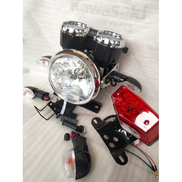 paket lampu depan rx king new full set rx king peredam