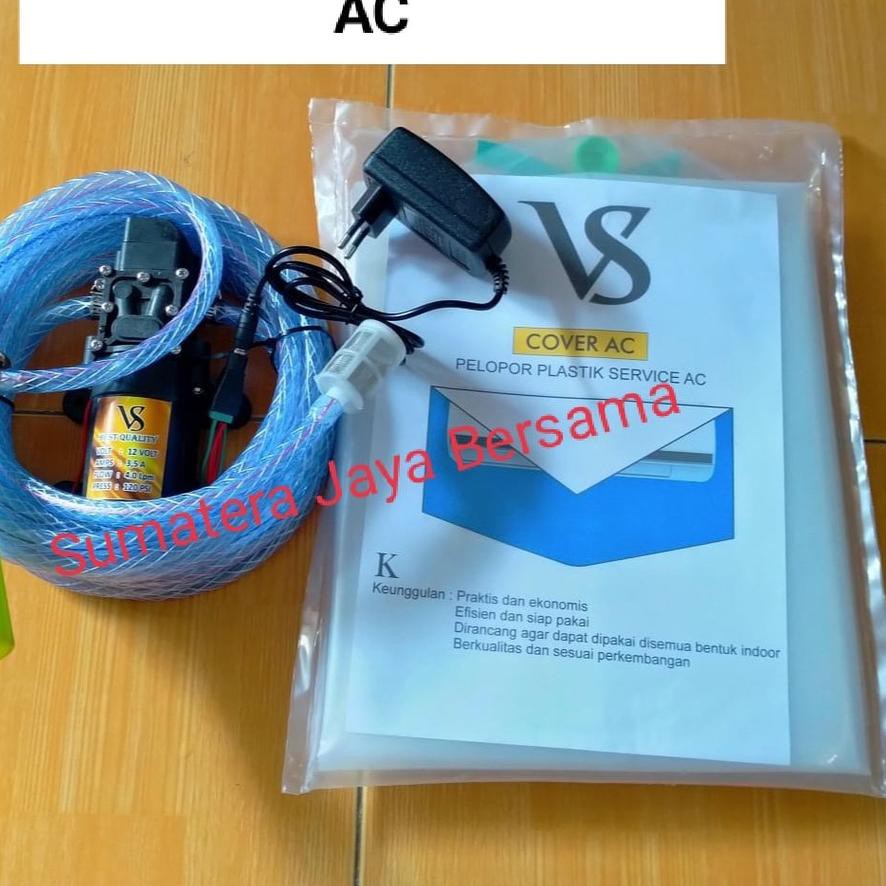 Alat steam Semprotan cuci ac Steam cuci motor mobil pompa DC 12 volt paket plastik cuci ac ➹