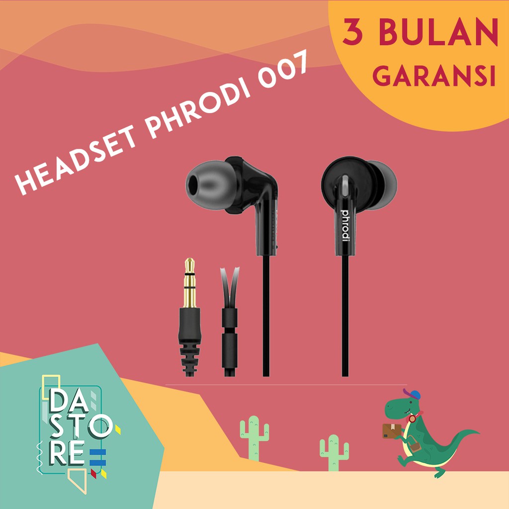Earphone Phrodi 007 POD 007 Aka Jimbon