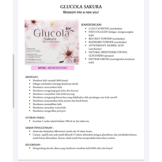 

Glucola Sakura Original MCI