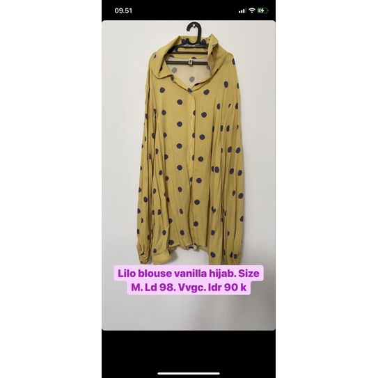 lilo blouse by vanilla hijab