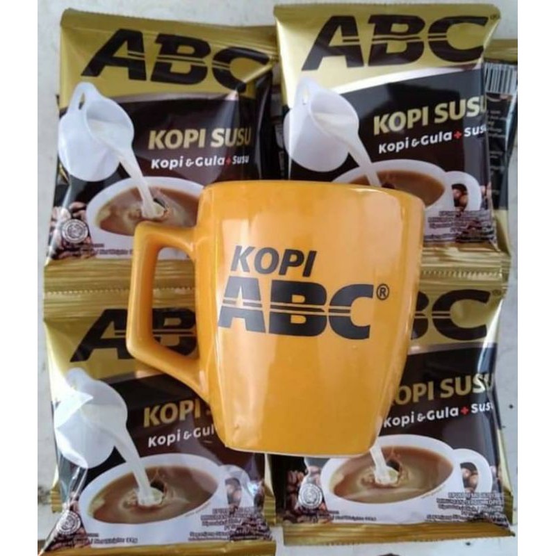 

20saset kopi ABC+mug abc