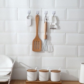 Gantungan Tempel Hook Multifungsi Set isi 6pcs