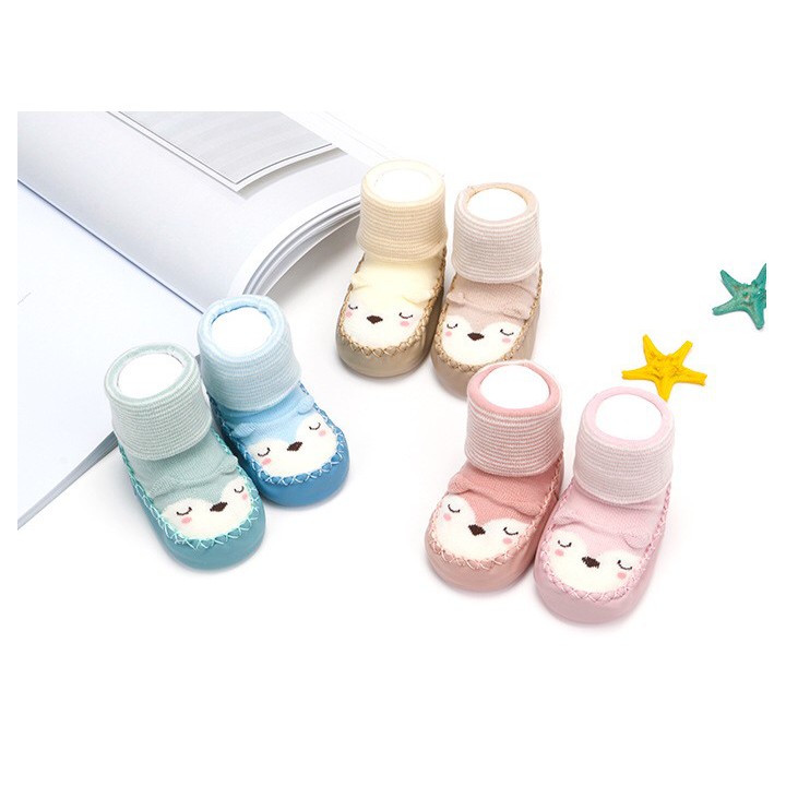 Sepatu Bayi Prewalker Kaos Kaki Anak Import | Baby Sock High Fox