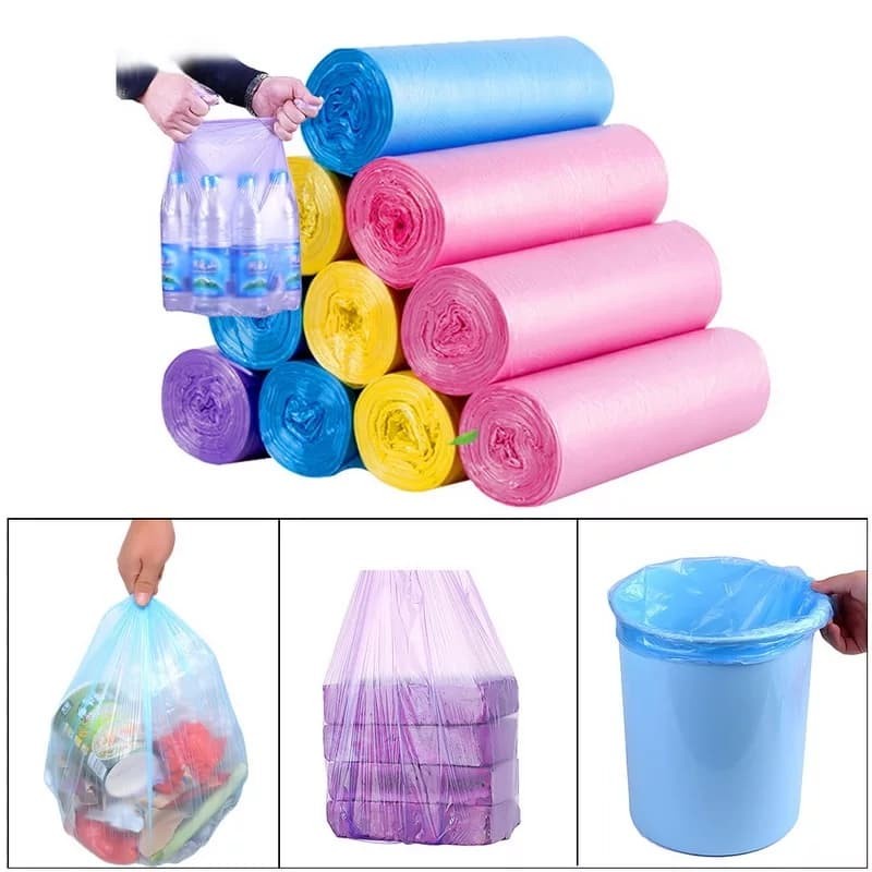 Kantong Plastik Sampah gulung 45x50 1 Roll isi 20 pcs / KANTONG PLASTIK GULUNG ROLL / PLASTIC TRASH